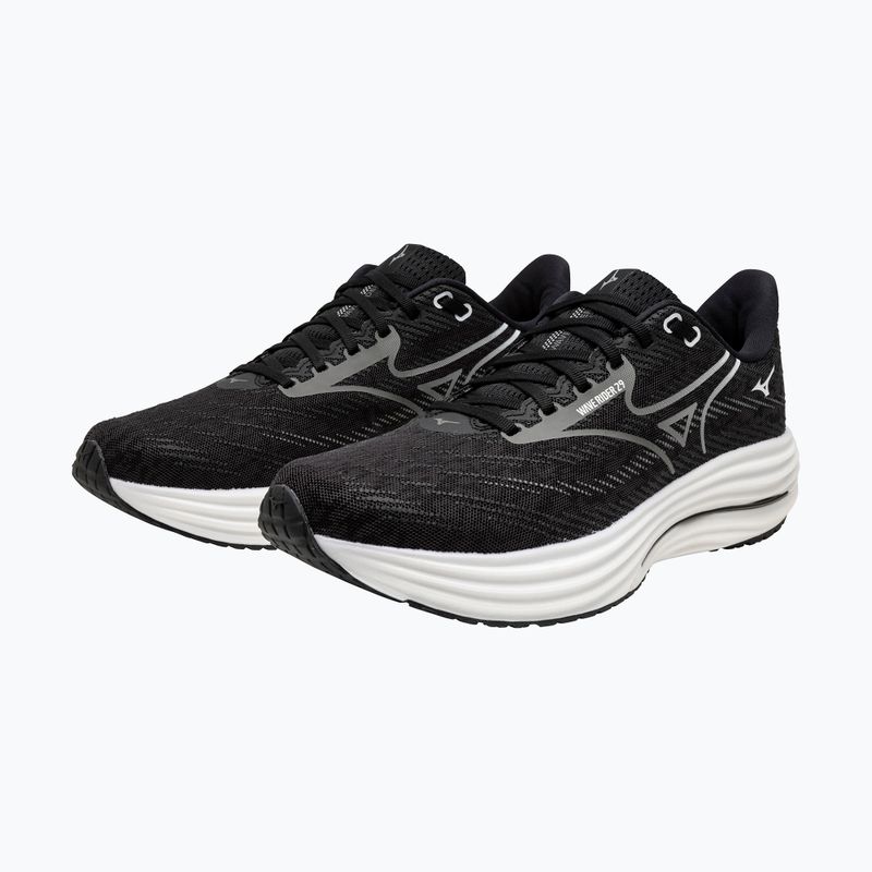 Кросівки для бігу чоловічі Mizuno Wave Rider 29 Black sand/quiet shade/black 8