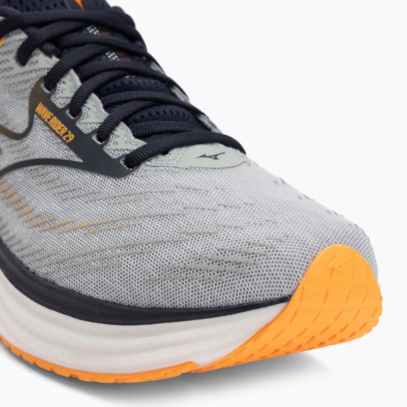 Кросівки для бігу чоловічі Mizuno Wave Rider 29 harbor mist/baritone blue/tang orange 7