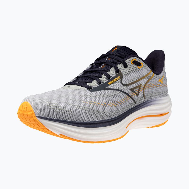 Кросівки для бігу чоловічі Mizuno Wave Rider 29 harbor mist/baritone blue/tang orange 10