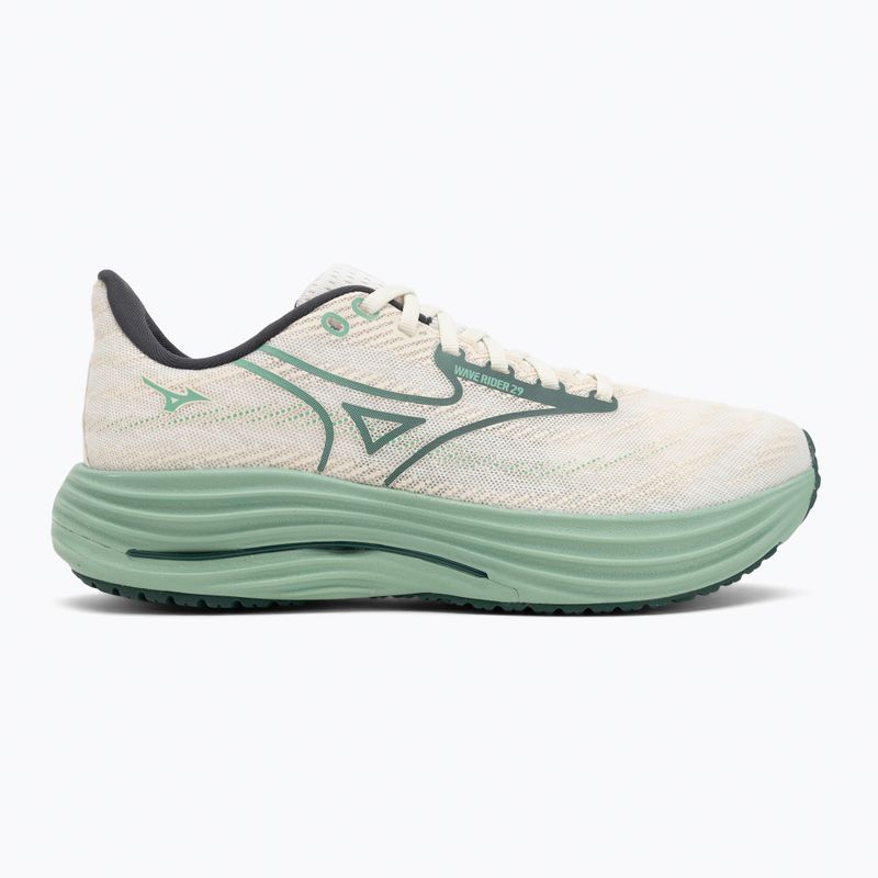 Кросівки для бігу чоловічі Mizuno Wave Rider 29 white/bistro green/creme de me 2