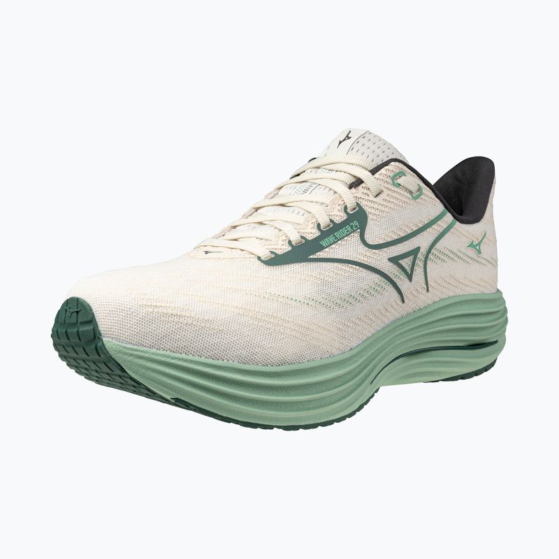 Кросівки для бігу чоловічі Mizuno Wave Rider 29 white/bistro green/creme de me 3