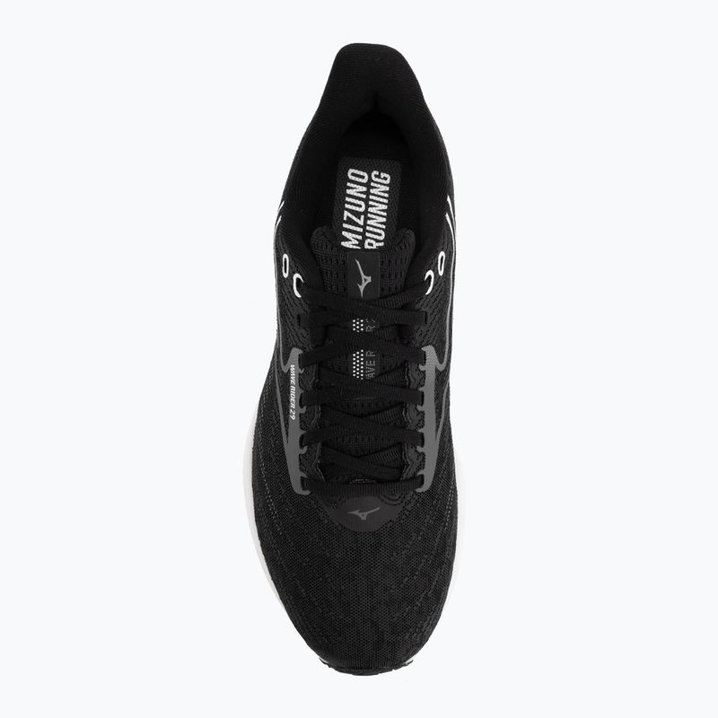 Кросівки для бігу чоловічі Mizuno Wave Rider 29 2E black sand/quiet shade/black 5