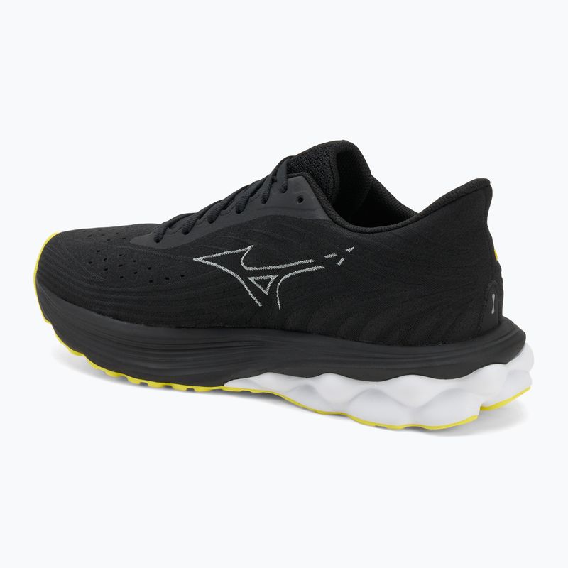 Кросівки для бігу чоловічі Mizuno Wave Skyrise 6 black/harbor mist/lemon tonic 3