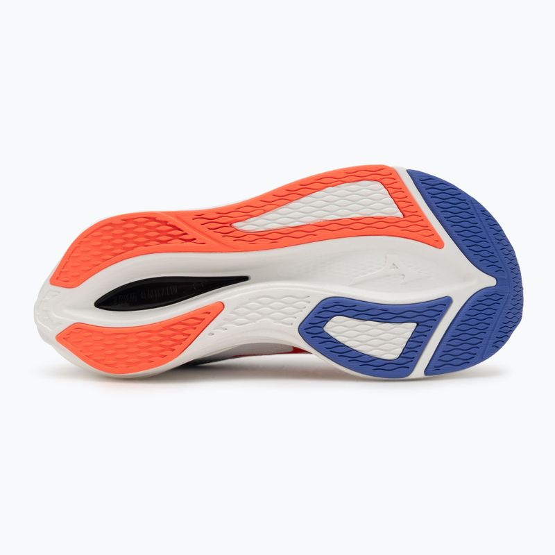 Кросівки для бігу чоловічі Mizuno Wave Rebellion Flash 3 white/fiery coral 2/iris bloom 4