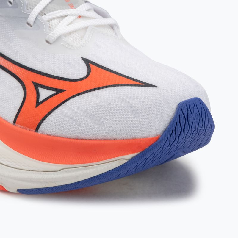 Кросівки для бігу чоловічі Mizuno Wave Rebellion Flash 3 white/fiery coral 2/iris bloom 7
