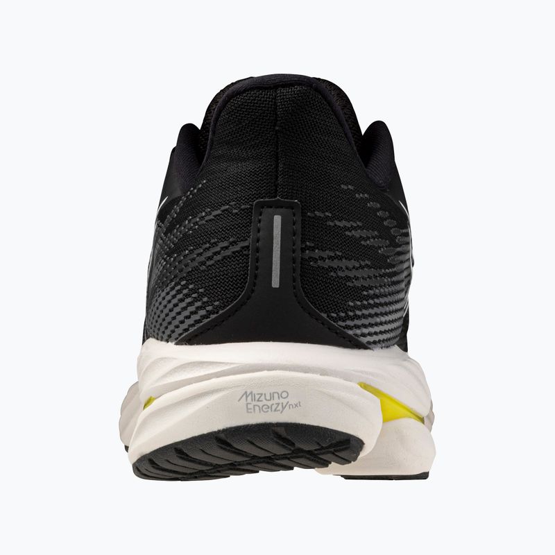 Кросівки для бігу чоловічі Mizuno Wave Inspire 21 black/white/vibrant yellow 12
