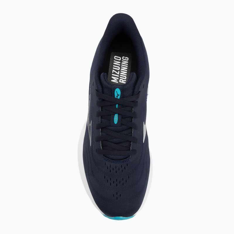 Кросівки для бігу чоловічі Mizuno Revolt 4 baritone blue/silver/capri bre 5