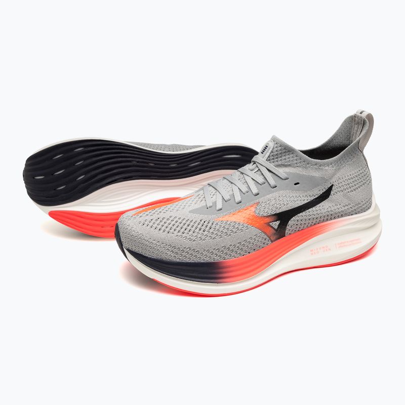Кросівки для бігу чоловічі Mizuno Neo Zen odyssey gray/silver/citrus 9