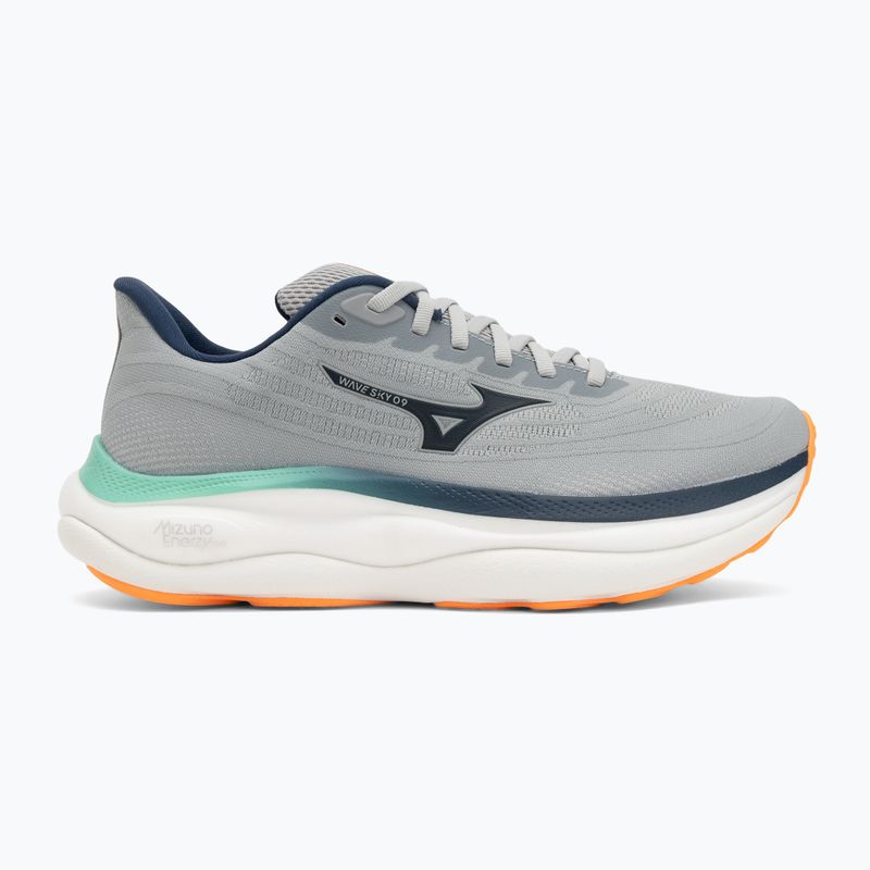 Кросівки для бігу чоловічі Mizuno Wave Sky 9 harbor mist/dress blues/ice green 2