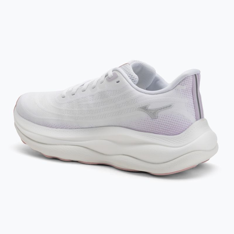Кросівки для бігу жіночі Mizuno Wave Sky 9 white/silver/orchid petal 3