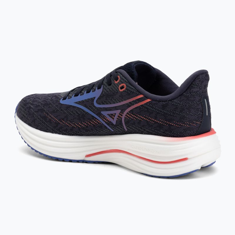 Кросівки для бігу жіночі Mizuno Wave Rider 29 odyssey gray/iris bloom/calypsocoral 3