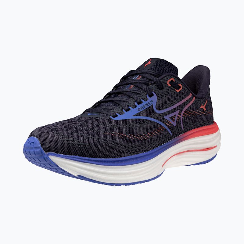 Кросівки для бігу жіночі Mizuno Wave Rider 29 odyssey gray/iris bloom/calypsocoral 10