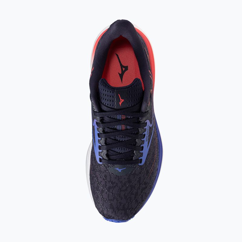 Кросівки для бігу жіночі Mizuno Wave Rider 29 odyssey gray/iris bloom/calypsocoral 14