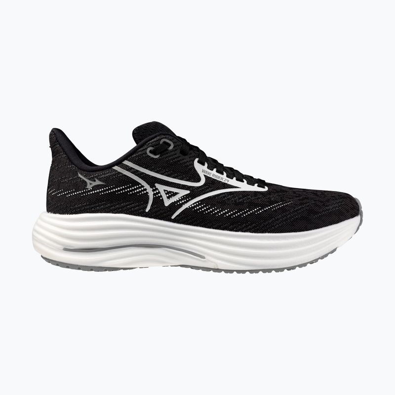 Кросівки для бігу жіночі Mizuno Wave Rider 29 black sand/white/black
