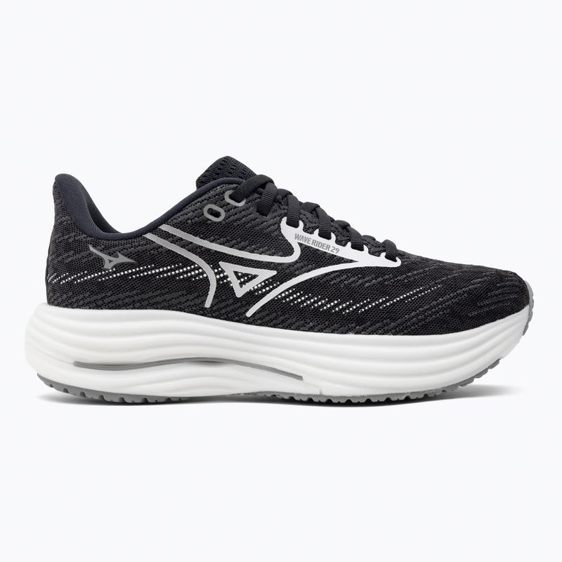 Кросівки для бігу жіночі Mizuno Wave Rider 29 black sand/white/black 2