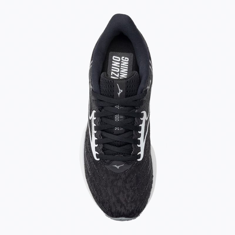 Кросівки для бігу жіночі Mizuno Wave Rider 29 black sand/white/black 5