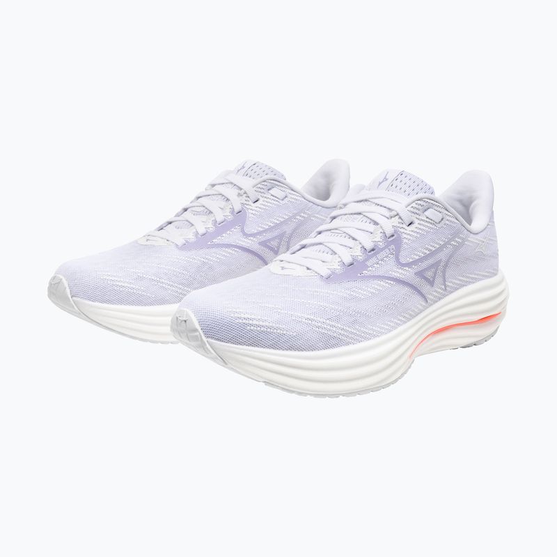 Кросівки для бігу жіночі Mizuno Wave Rider 29 white/icelandic blue/strikingcoral 8