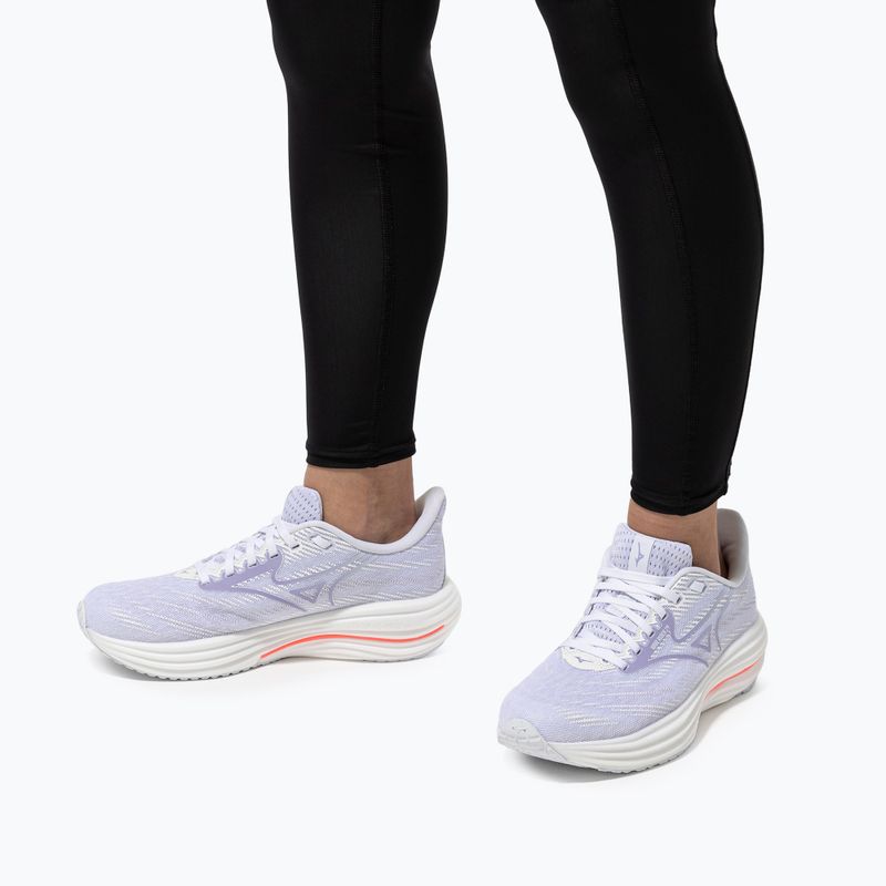 Кросівки для бігу жіночі Mizuno Wave Rider 29 white/icelandic blue/strikingcoral 10
