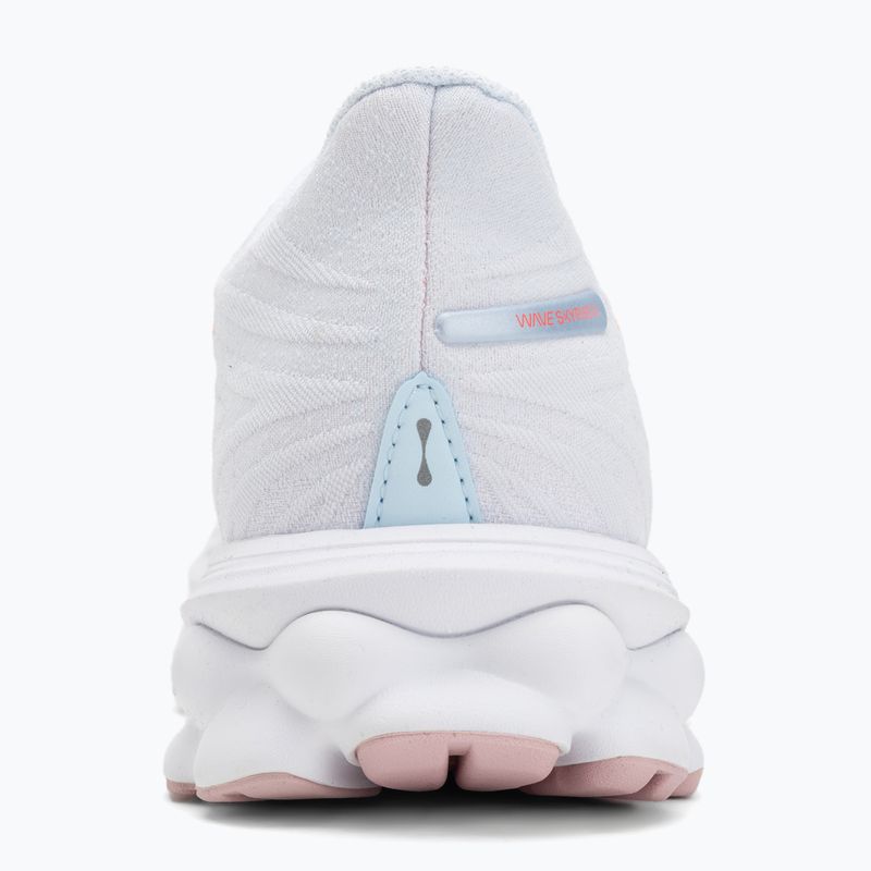 Кросівки для бігу жіночі Mizuno Wave Skyrise 6 nantucket breeze/striking coral/bleach mauve 6