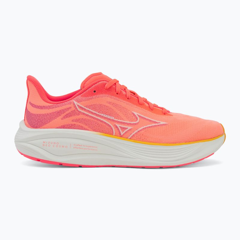 Кросівки для бігу жіночі Mizuno Neo Cosmo striking coral/snow white/citrus 2