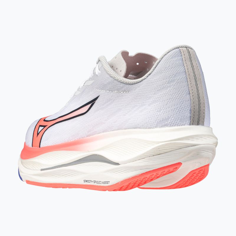 Кросівки для бігу жіночі Mizuno Wave Rebellion Flash 3 white/striking coral/iris bloom 12