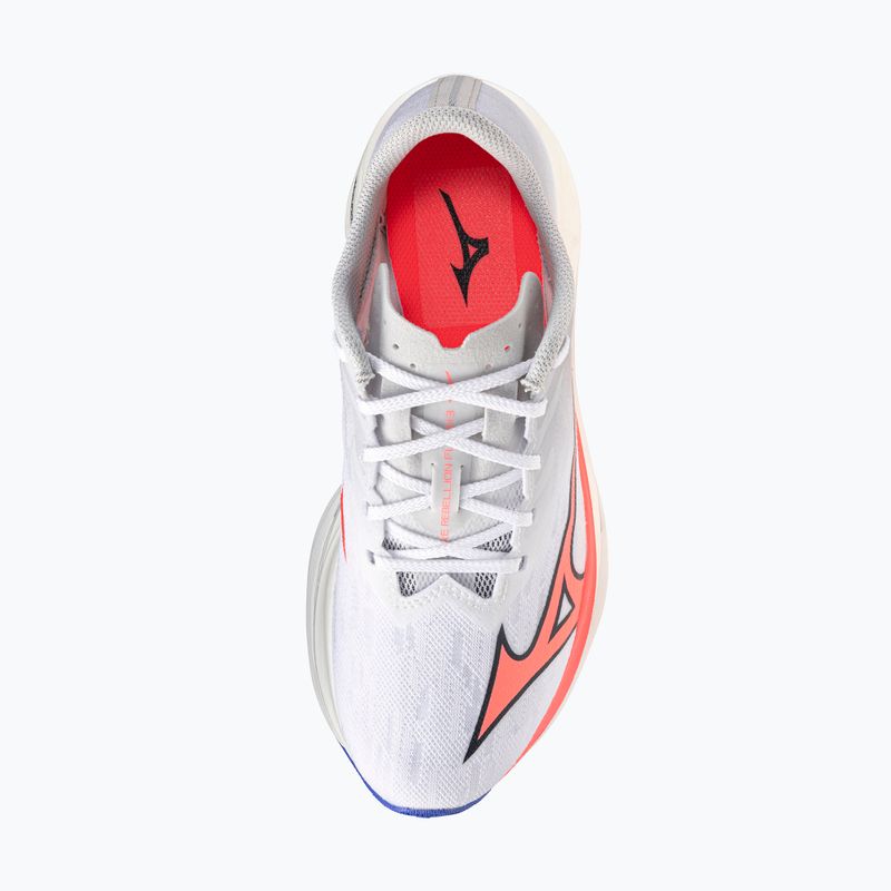 Кросівки для бігу жіночі Mizuno Wave Rebellion Flash 3 white/striking coral/iris bloom 14