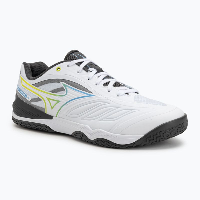 Взуття для тенісу Mizuno Wave Medal 8 white/all aboard/black sand