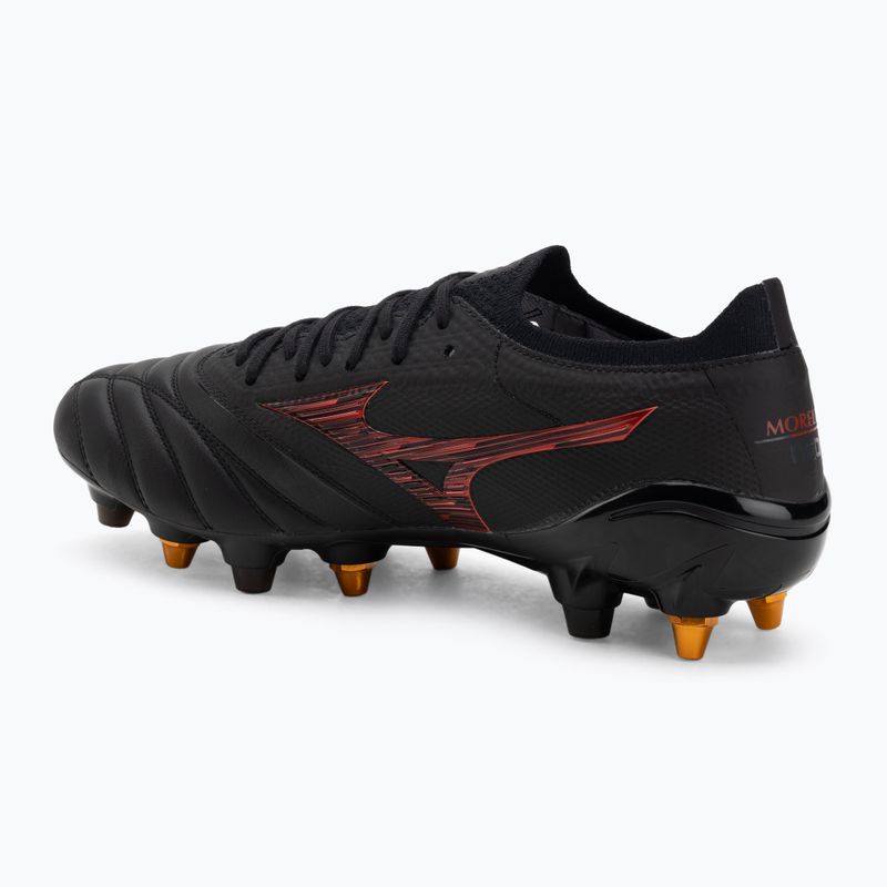 Кросівки футбольні чоловічі Mizuno Morelia Neo IV Β Japan Mix black/morelia 40th red/black 3