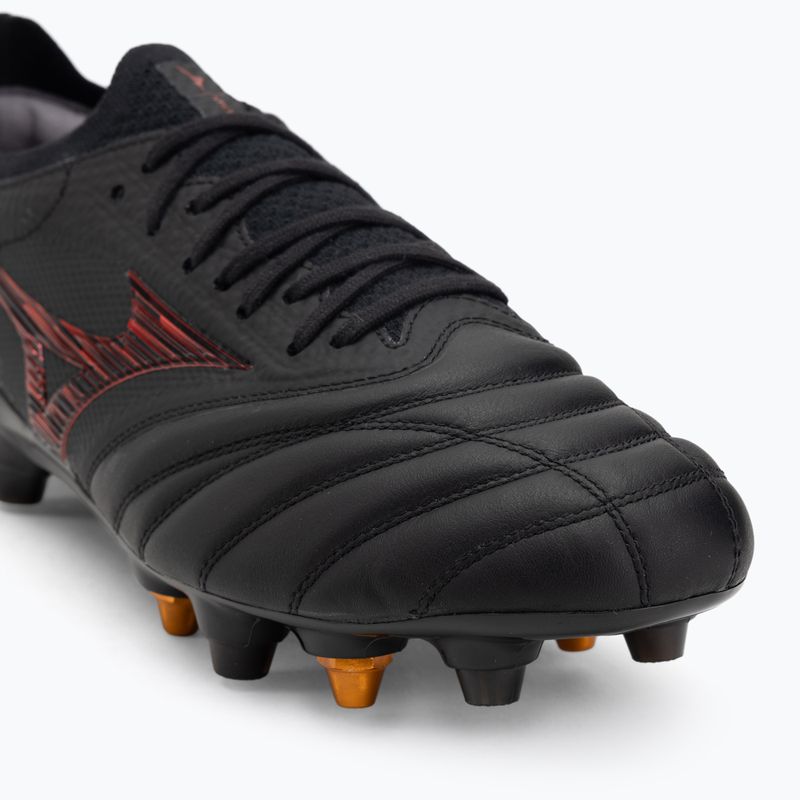 Кросівки футбольні чоловічі Mizuno Morelia Neo IV Β Japan Mix black/morelia 40th red/black 7