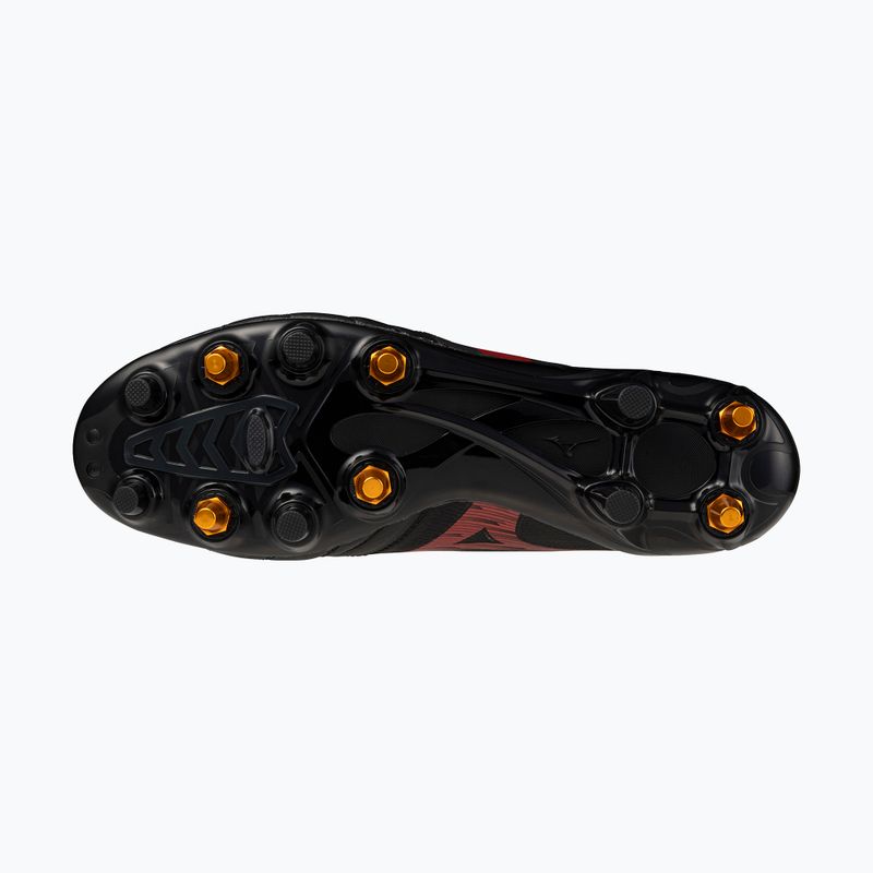 Кросівки футбольні чоловічі Mizuno Morelia Neo IV Beta Elite Mix SG black/morelia 40th red/black 4