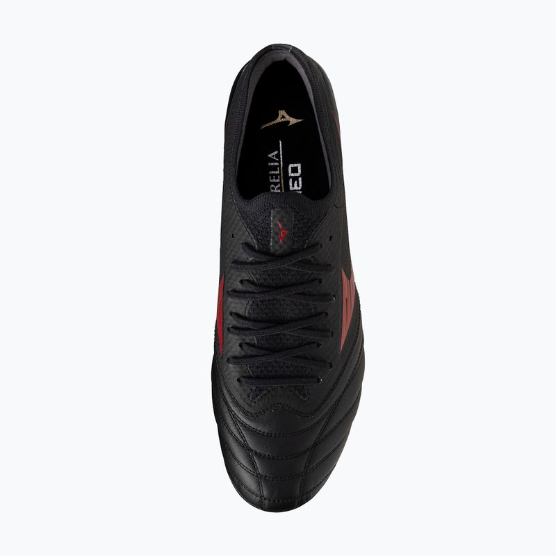 Кросівки футбольні чоловічі Mizuno Morelia Neo IV Beta Elite Mix SG black/morelia 40th red/black 5