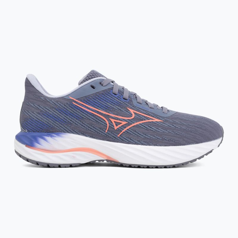 Кросівки для бігу жіночі Mizuno Wave Inspire 21 blue granite/striking coral/irisbloom 2
