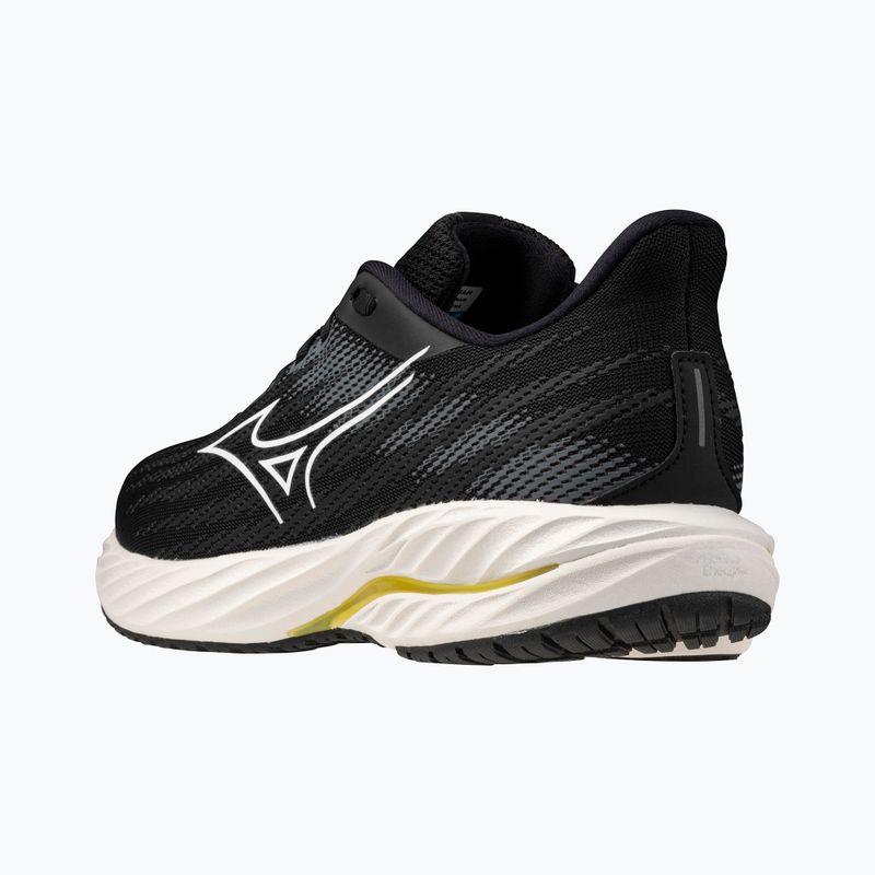 Кросівки для бігу жіночі Mizuno Wave Inspire 21 black/white/vibrant yellow 4