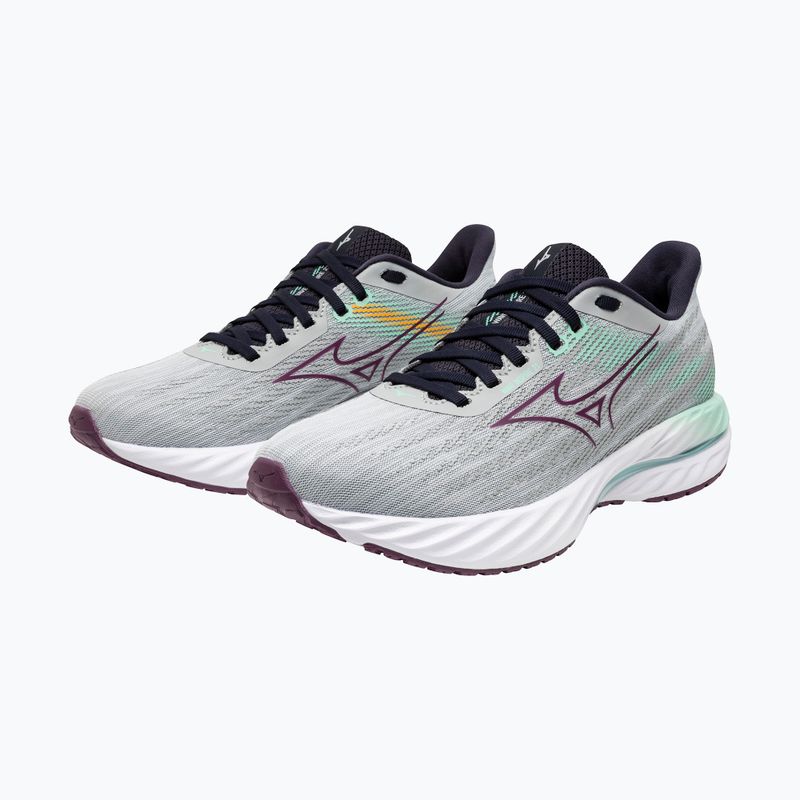 Кросівки для бігу жіночі Mizuno Wave Inspire 21 pearl blue/dark purple/ice green 8
