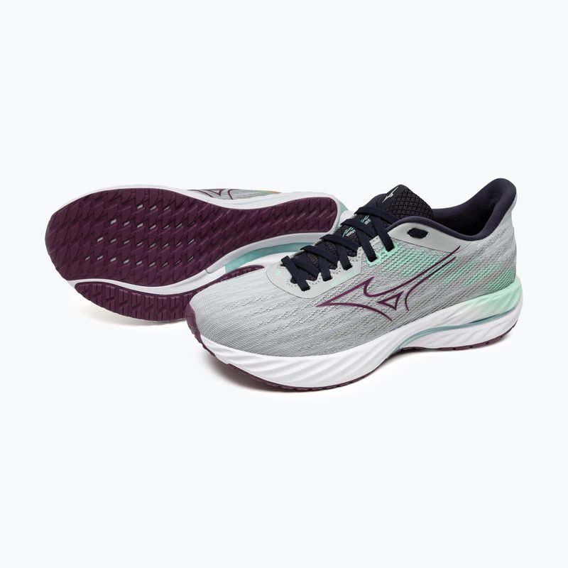 Кросівки для бігу жіночі Mizuno Wave Inspire 21 pearl blue/dark purple/ice green 9