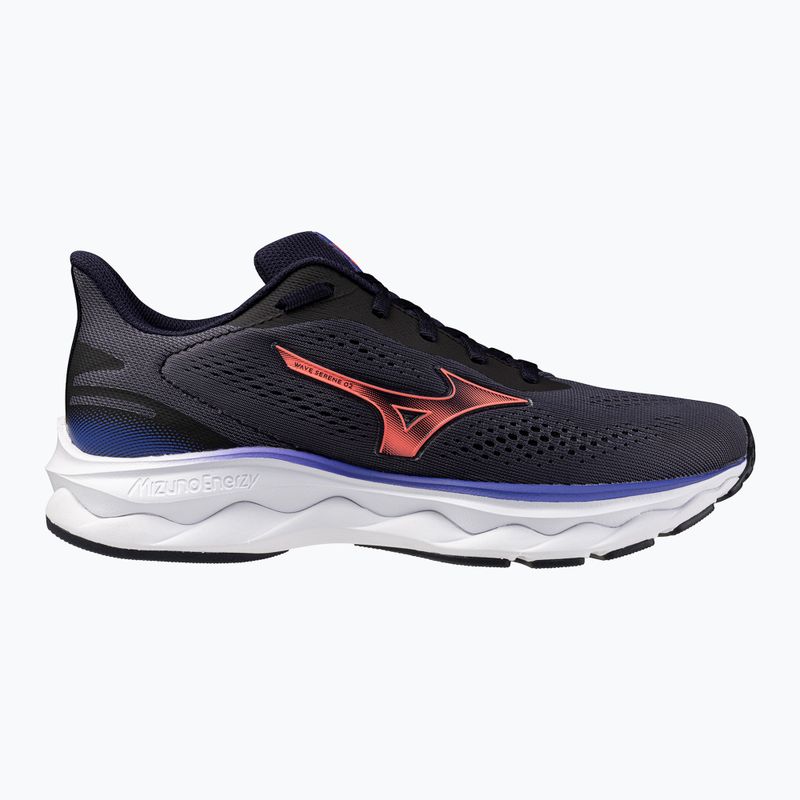 Кросівки для бігу жіночі Mizuno Wave Serene 2 baritone blue/striking coral/irisbloom 8
