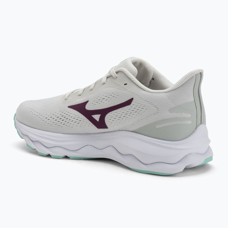 Кросівки для бігу жіночі Mizuno Wave Serene 2 snow white/dark purple/ice green 3