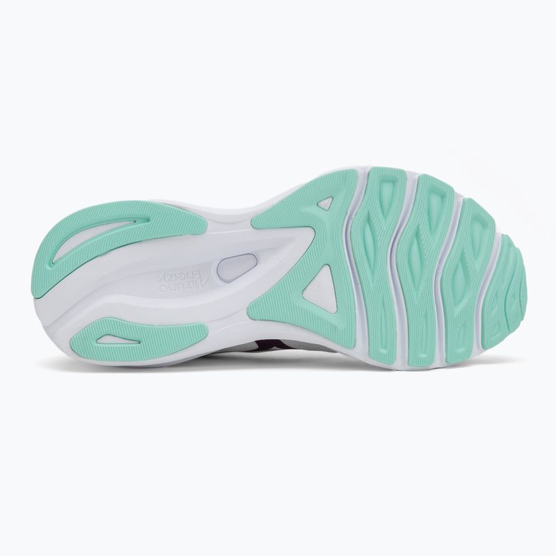 Кросівки для бігу жіночі Mizuno Wave Serene 2 snow white/dark purple/ice green 4