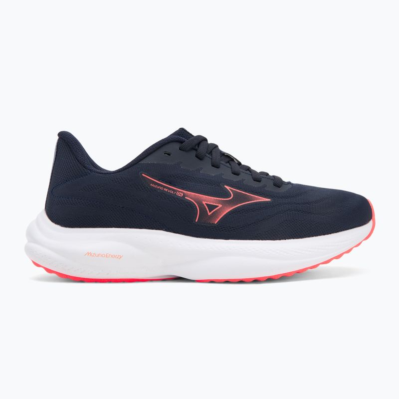 Кросівки для бігу жіночі Mizuno Revolt 4 baritone blue/striking coral/bluegranite 2