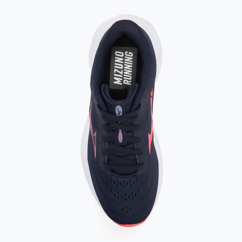 Кросівки для бігу жіночі Mizuno Revolt 4 baritone blue/striking coral/bluegranite 5