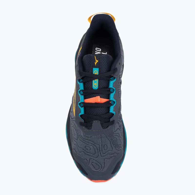 Кросівки для бігу чоловічі Mizuno Wave Mujin 11 odyssey gray/citrus/fiery coral 2 5