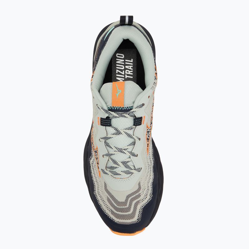 Кросівки для бігу чоловічі Mizuno Wave Daichi 9 mercury/tangelo/tang orange 5