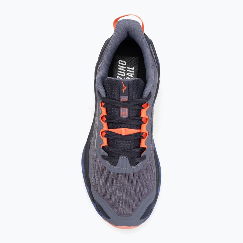Кросівки для бігу жіночі Mizuno Wave Mujin 11 blue granite/silver/striking coral 5