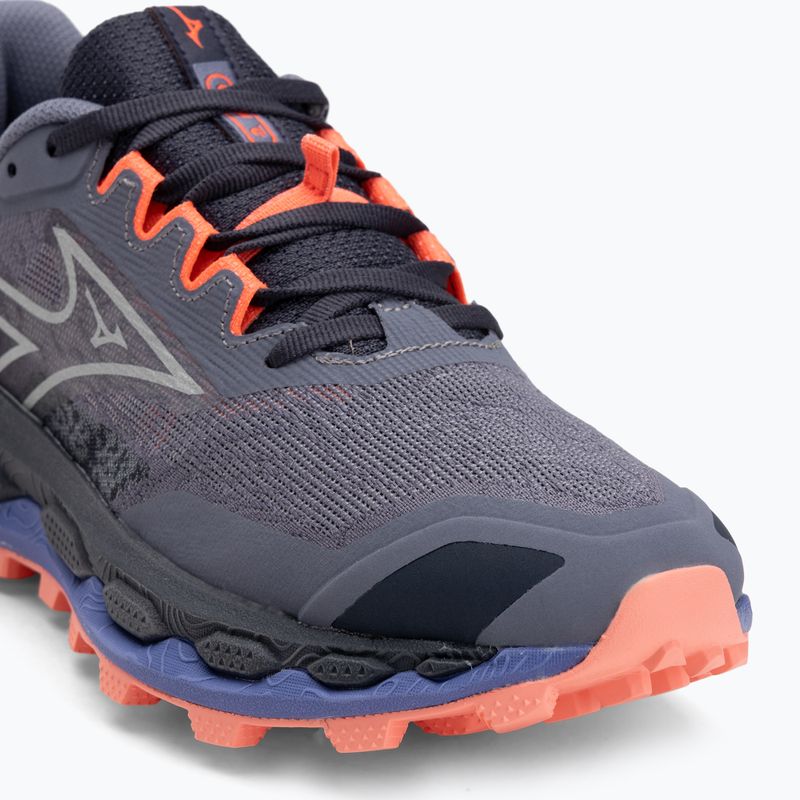 Кросівки для бігу жіночі Mizuno Wave Mujin 11 blue granite/silver/striking coral 7