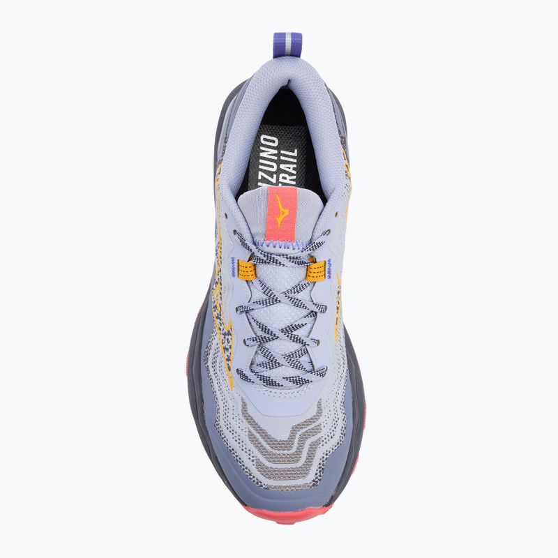 Кросівки для бігу жіночі Mizuno Wave Daichi 9 icelandic blue/citrus/calypsocoral 5