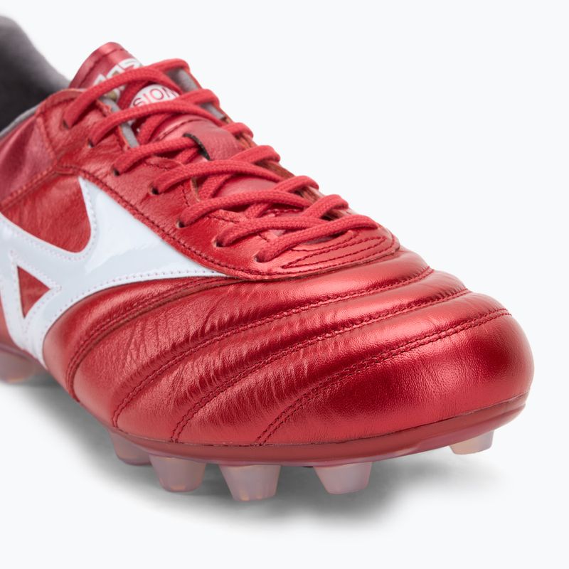 Кросівки футбольні чоловічі Mizuno Morelia II Japan Md red/white/black 7