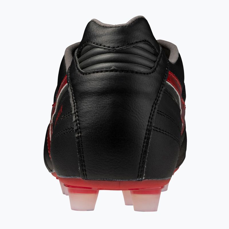 Кросівки футбольні чоловічі Mizuno Morelia II Elite FG black/morelia 40th red/black sand 10