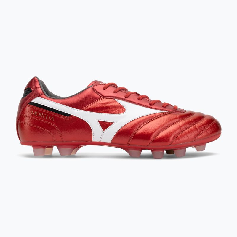 Кросівки футбольні чоловічі Mizuno Morelia II Elite FG morelia 40th red/white/black 2