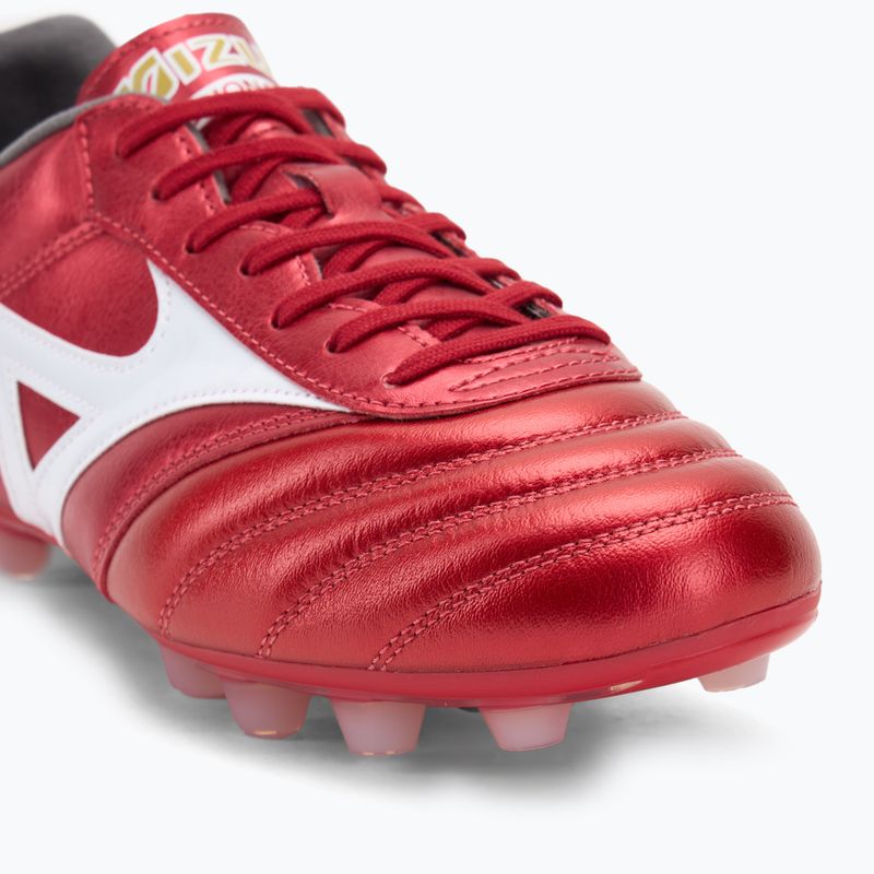 Кросівки футбольні чоловічі Mizuno Morelia II Pro FG morelia 40th red/white/black 7