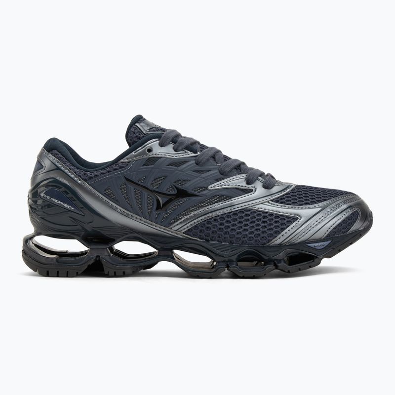 Кросівки чоловічі Mizuno Wave Prophecy LS odyssey gray/black/metallic gray 2